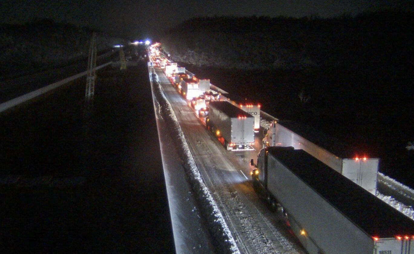 Wintere Weather Interstate Shutdown